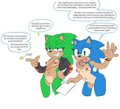 Rule34 - If it exists, there is porn of it  scourge the hedgehog, sonic  the hedgehog  6972799