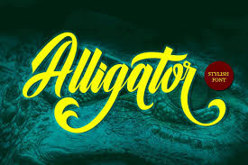 The half elven font has been downloaded 110,861 times. Alligator Font 477232 Script Font Bundles In 2020 Vintage Fonts Script Fonts Fancy Fonts