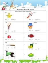 For students from preschool to 3rd grade. Materials Science Activities Worksheets Games