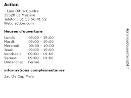 Maybe you would like to learn more about one of these? á… Horaires D Ouverture Action Lieu Dit La Coudre A La Meziere