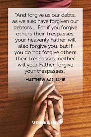 Forgiveness in the time of jesus was an action verb, and jesus' instructions served as checks for the health of the community, both on earth and in the world to come. 17 Bible Verses About Forgiveness Examples Of Forgiveness In The Bible