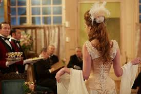 Nicolette Green Zoe De Grand Maison Shows Off The Latest In Miss Heloise S Corset Collection
