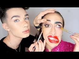 Half Full Glam Half Miranda Make Up W James Charles Youtube James Charles Makeup Looks Everyday Bad Makeup