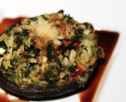 Stuffed Portobello With Balsamic Glaze Love And Olive Oil