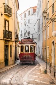 Lisbon Tram Print Portugal Photography European Wall Art Fine Art Print Lisbon Tram Portugal Travel Lisbon