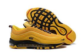 Black And Yellow Air Max 97 Plus Nike Air Max 97 Premium Yellow Black 312834 700 Sneaker Men S Shoes 312834 700 Nike Air Max Mens Nike Air Nike Air