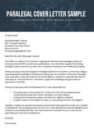 Legal Assistant Cover Letter Example Resume Genius