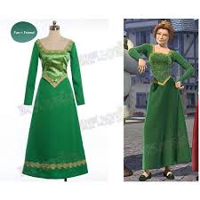 Disney Shrek Cosplay Princess Fiona Costume Renaissance Wedding Dress 180 Liked On Polyvore Featuring Costumes Fiona Costume Princess Fiona Shrek Costume