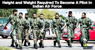 Height And Weight Required To Become A Pilot In Indian Air