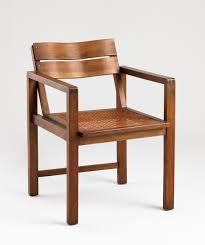 Erich Dieckmann Typenarmlehnstuhl Staatliche Bauhochschule Weimar Germany C 1926 Wood Furniture Furniture Modern Design
