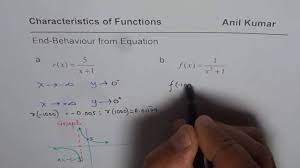 The leading coefficient is significant compared to the other coefficients in the function for the very large or very small numbers. Easy Method To Find End Behaviour Of Rational Functions Youtube