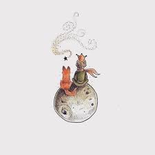 Le petit prince avait servi la fleur, elle est exigeante. With The Rose On The Other Side Of Le Petit Prince With The Rose On The Other Side Of Le Petit Prin Der Kleine Prinz Kleines Prinzen Tattoo Rose Zeichnung