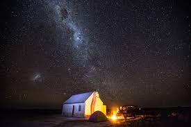 Greg Snell Wildlife Caretaker Camped Out Under The Stars On The Nullarbor Near The West Australian Australia Tourism Abandoned Farm Houses Road Trip Planning