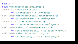 Joining three tables in single sql query can be very tricky if you are not good with the concept of sql join. Multiple Joins Work Just Like Single Joins In Sql Server Interface Technical Training
