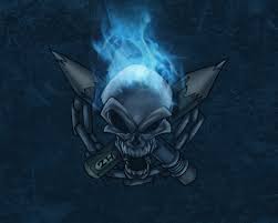 Here you can find the best 4k dark wallpapers uploaded by our community. 48 Blue Fire Skull Wallpaper On Wallpapersafari