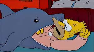 Maybe you would like to learn more about one of these? Grandpa Got Eaten By A Dolphin The Simpsons S12e1 Vore In Media Youtube