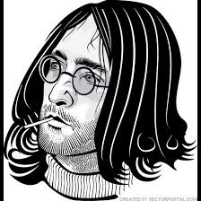 Black And White Vector Face Hippie Face Image Free Vector Art Beatles Graphic Face Illustration
