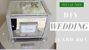 Make the gift card display big and visible. Diy Wedding Card Box Dollar Tree Bling Wedding Card Box Youtube