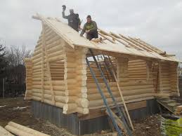 Preturi pentru constructii de case din lemn rotund: Cabane Din Lemn Rotund Busteni Log Home Vatra Dornei Suceava