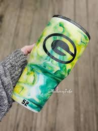 Black And Tan Green Bay Closing Green Bay Packers Tye Dye Tumbler Green Bay Packers Green Bay Packers Makeup Green Bay Packers Crafts