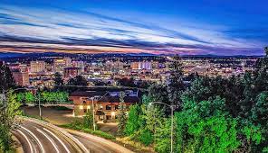 Favorite this post aug 23 perpetual, passive income just install a free app paid monthly Panoramic View Spokane Washington Downtown City Skyline Photograph By Alex Grichenko