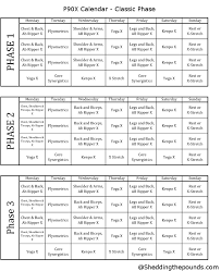 P90x Calendar Classic Png 651 799 Pixels P90x Workout Schedule Lean Workout P90x Workout