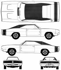 Blueprints Cars Dodge Dodge Charger 1969 Dodge Charger Dodge Charger 1970 1969 Dodge Charger