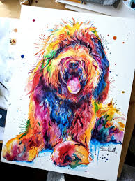 We did not find results for: Watercolors By Shaunna Russell Of Weekday Best Watercolor Pet Portraits Colorful Dog Paintings Dog Canvas Painting
