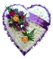 The overall size of the standard design on the easel stand is approximately 18w x 55h. Funeral Flowers Alison S Designer Florist Ltd Florist In Maghull Maghull Liverpool Merseyside