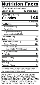 nutritional information pasqual s