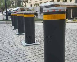 تصویر راه بند برقی بولارد