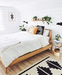 This Clean And Simple Boho Bedroom Is All About The Details Hunker Urban Outfiters Bedroom Home Decor Bedroom Stylish Bedroom