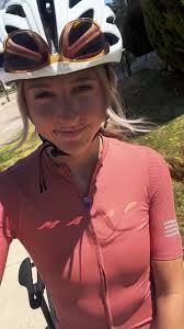 Big @MAAP girlie #cycling #girlswhobike #trek #gravelbike #cycle  #femalecyclist #roadbike #summer #fitcheck #blonde #bike #bikelife