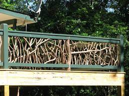It looks pretty detailed, but if you have a crafty mind then you might be 26. 40 Creative Deck Railing Ideas For Inspire What You Want Golden Spike Company Deck Railing Design Porch Railing Designs Patio Railing