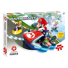 Jigsaw puzzles around 1000 puzzle pieces are great to put together with a little help from friends and family, or test your skills all on your own! Nintendo Mario Kart Funracer 1000 Piece Jigsaw Puzzle 365games Co Uk