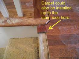 Installing Laminate On Top Stair To Carpet Carpet Stairs Stair Runner Carpet Laminate Stairs