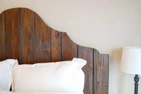 This elegant bed is a timeless work of art, can use it as bed headboard or wall hanging. Remodelaholic The Ultimate Guide To Headboard Shapes Headboard Shapes Rustic Wood Headboard Reclaimed Wood Headboard