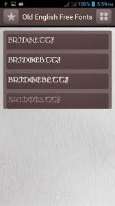 This application allows you to see different font … Old English Font Style For Android Apk Download