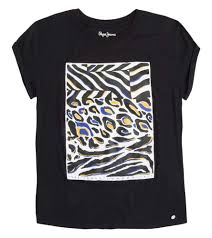 pepe jeans penny t shirts black women s clothing pepe jeans