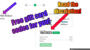 How do you get free robux? I Give You Guys Free Robux Gift Card Codes On This Video Read The Discription Youtube
