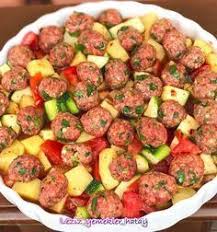 repost leziz yemekler hatay firin yemegi sevenler burdami firinda sebzeli kofte 500 gr kiyma 2dis sarimsak 2yk galeta unu yemek leziz yemek kofte