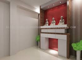 Johor Bahru Jb Altar Bukit Indah Altar 3d Design Altar Cabinet Design From Green Home Interi Meditation Room Design Pooja Room Door Design Room Door Design