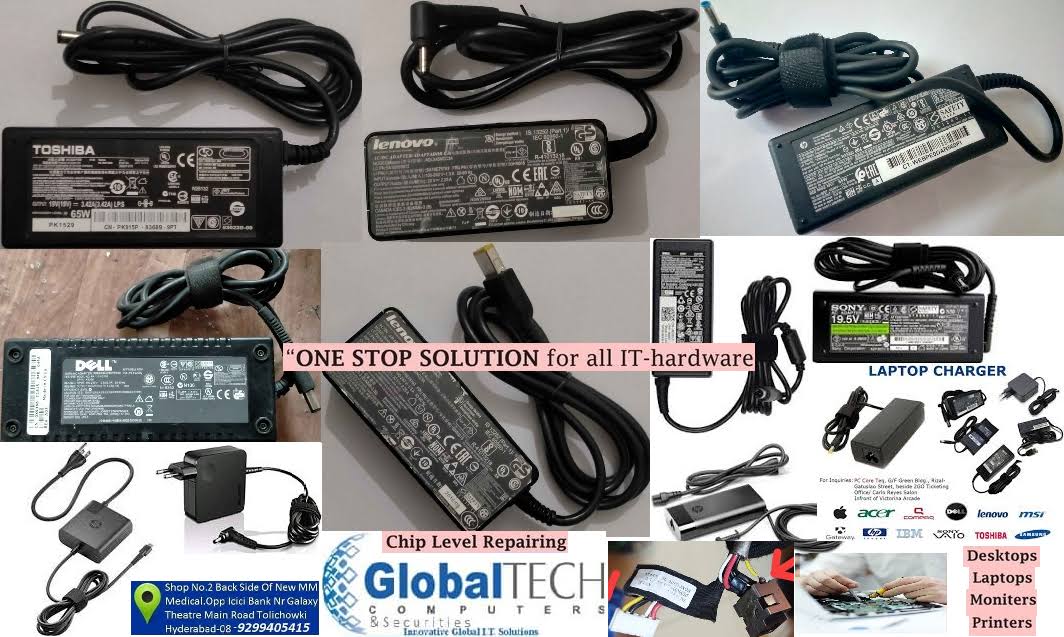 All Brands Chargers Available Dell 65w big pin Dell 90w bi product image