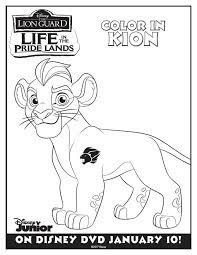 The series continues the acclaimed story presented in the film the lion king which has touched families around the world. The Lion Guard Coloring Pages Activity Sheets Life In The Pride Lands