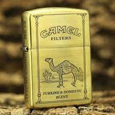 Vintage zippo (collector's case) holds 12 lighters & is. Camel Zippo