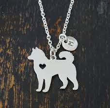 Husky Necklace Husky Charm Husky Pendant Husky Jewelry Husky Dog Necklace Siberian Husky Dog Pet Breed Husky Do Unique Jewelry Gifts Jewelry Dog Jewelry