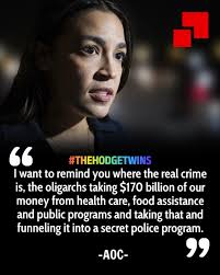 This is coming from the woman who told Amazon not to bring thousands of  well paying jobs to New York. The real crime is what she's doing to her own  district.