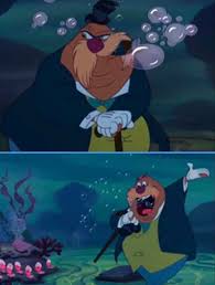 Maybe you would like to learn more about one of these? During The Walrus And The Carpenter Sequence In Alice In Wonderland 1951 When The Walrus Speaks His Bubbles Are Clear But When He Puffs On His Cigar Underwater The Bubbles He Lets