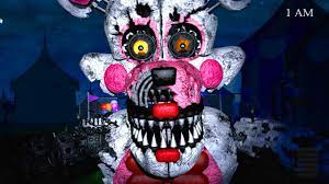 Parts of him have a lighter purple shade. Funtime Foxy Jumpscare Baby S Nightmare Circus Night 5 Youtube