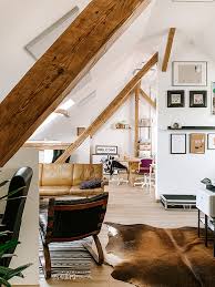 But that does not mean she is not busy playing mom at home How To Make An Attic Office Feel Comfortable Stylish